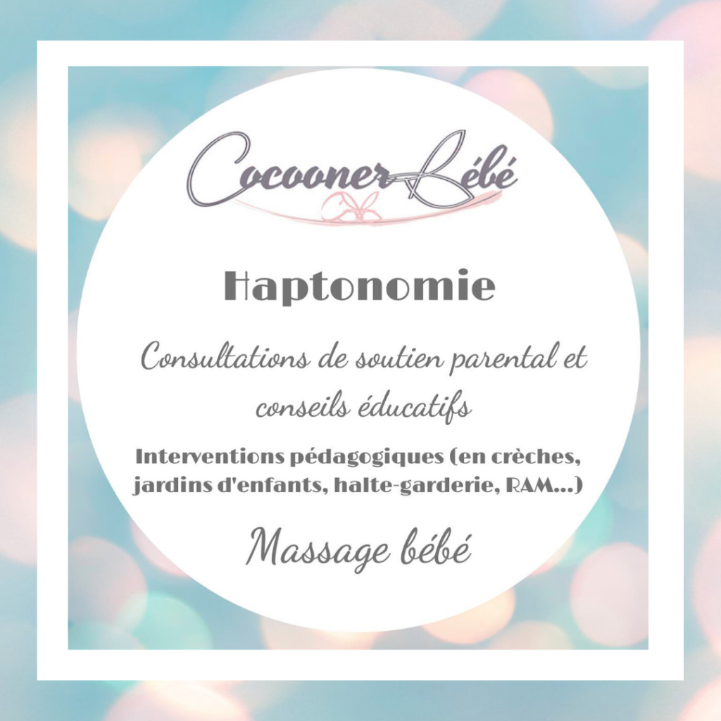 Services de Cocooner Bébé: haptonomie, massage bébé, consultation éducatives, interventions pédagogiques